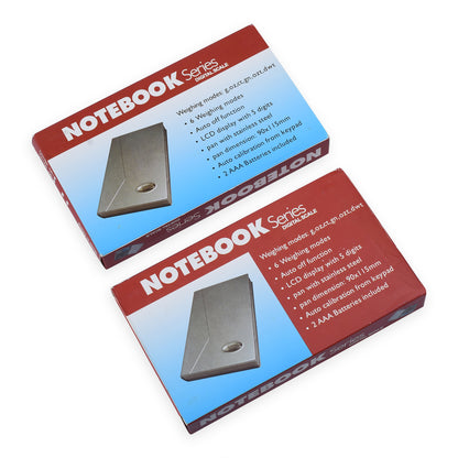 Notebook Series Digital Scale – 600g x 0.01g Precision Portable Weighing Scale