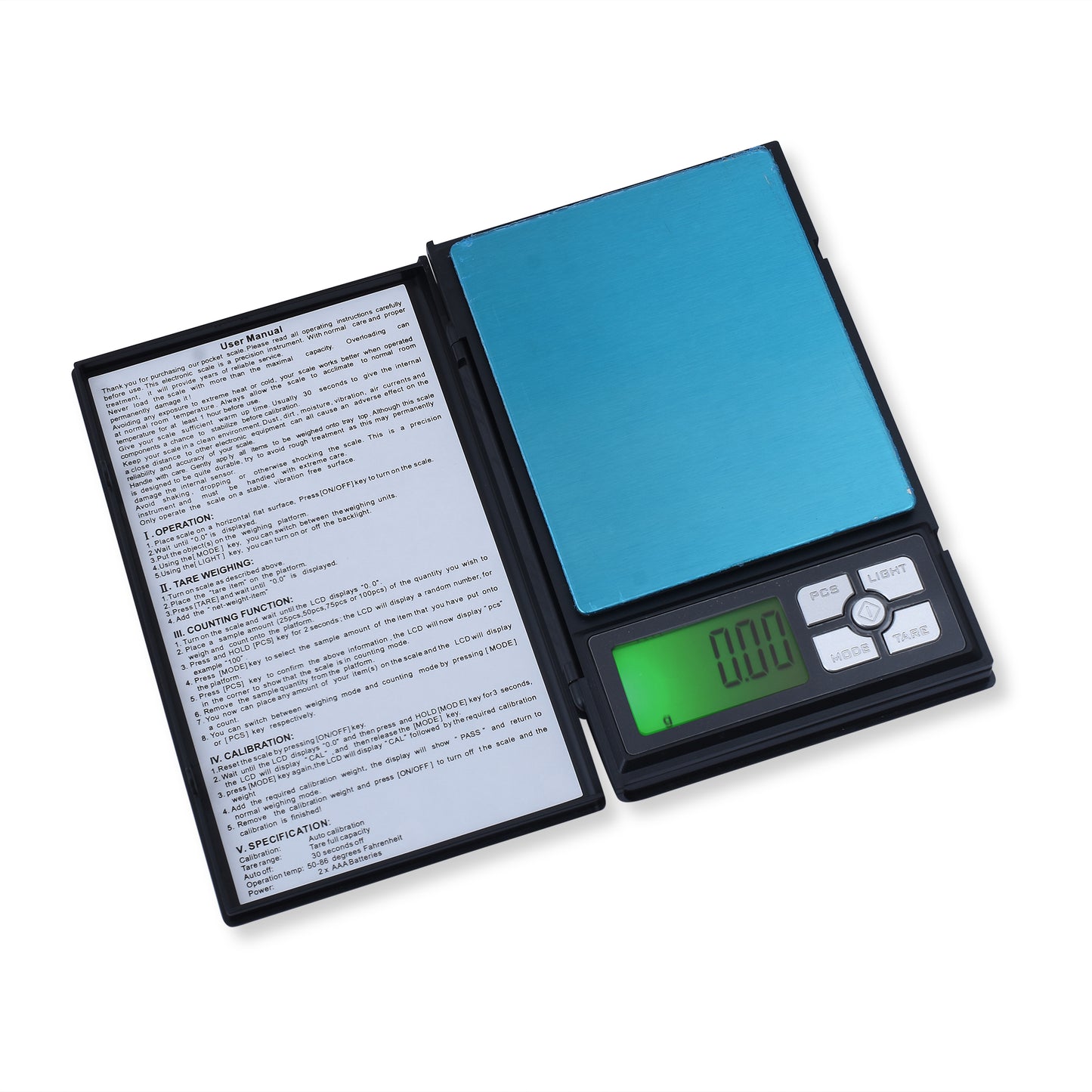 Notebook series digital scale 600g