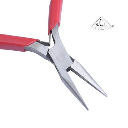 CHAIN NOSE MINIATURE POCKET PLIERS 3" JEWELRY BEADING HOBBY WIRE WORK