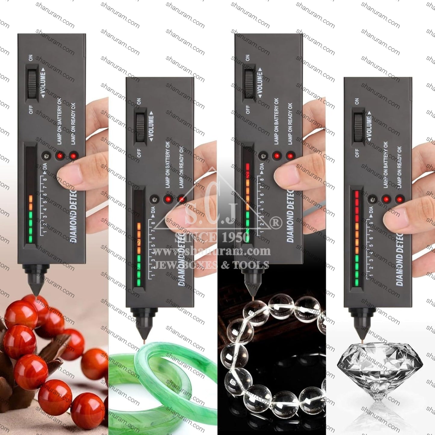 Professional Diamond Tester Pen – Portable High-Accuracy Gemstone Detector for Jewelers