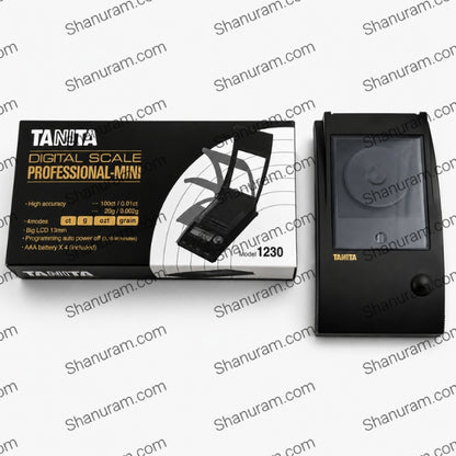 TANITA Professional-Mini Digital Scale Model 1230 – Precision Jewellery Weighing Scale
