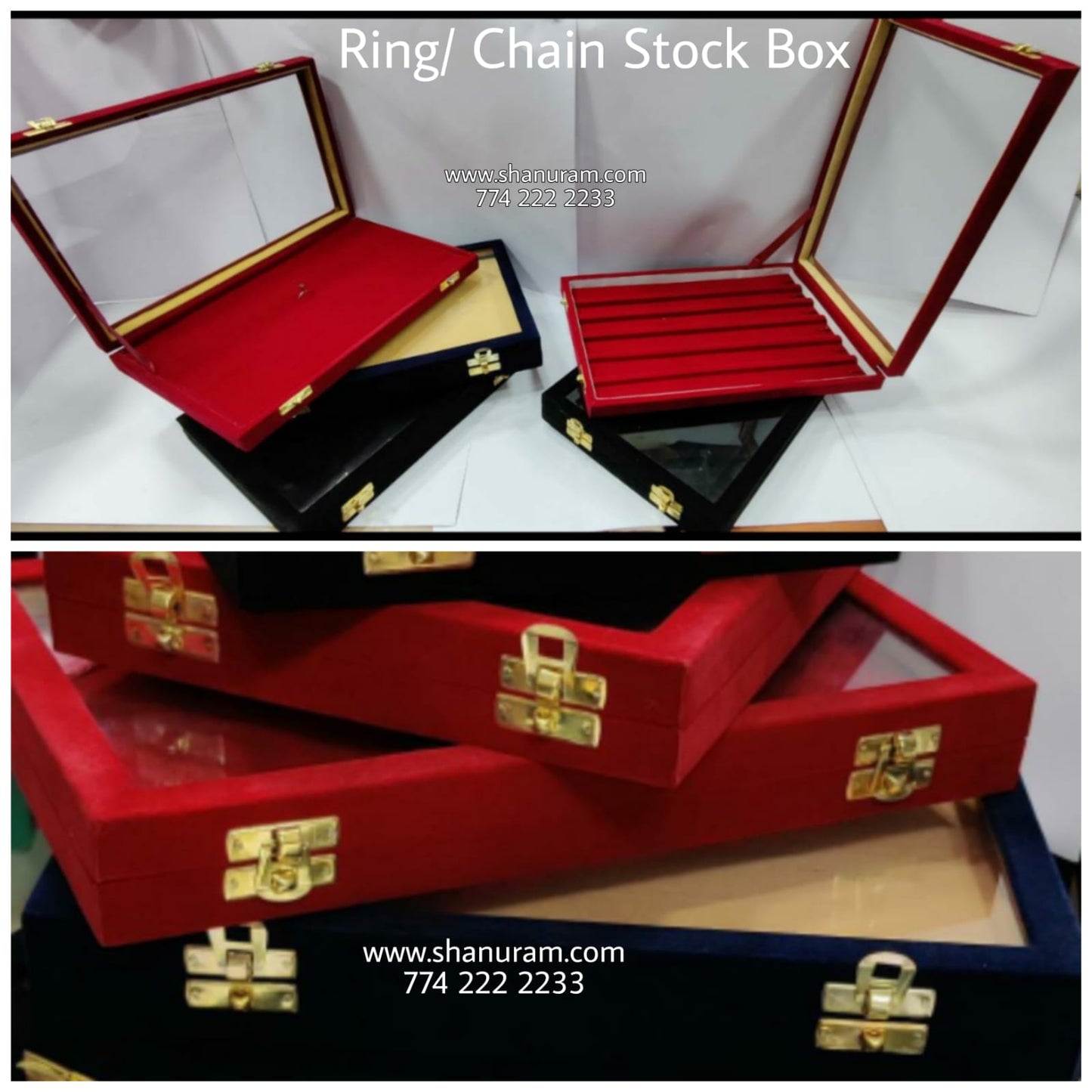 Ring Box (56rings) Red